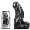 All Black - Dong Réaliste Noir 17 Cm